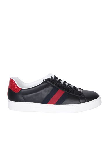 Gucci Ace Black Sneakers - Gucci - Modalova