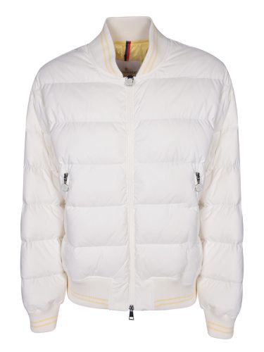 Moncler Argo Bomber Jacket - Moncler - Modalova