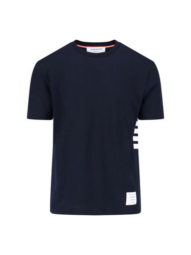 Thom Browne 4-bars T-shirt - Thom Browne - Modalova