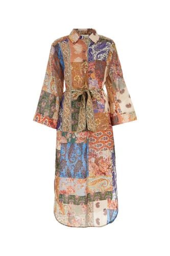 Printed Silk Devi Shirt Dress - Zimmermann - Modalova