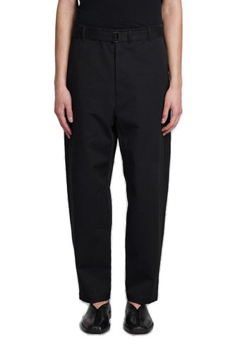 Strap-detailed Cropped Trousers - Lemaire - Modalova