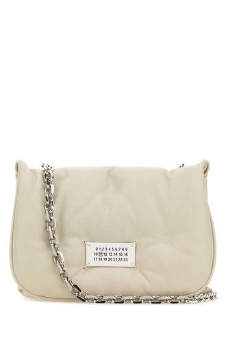 Chalk Nappa Leather Small Glam Slam Flap Crossbody Bag - Maison Margiela - Modalova
