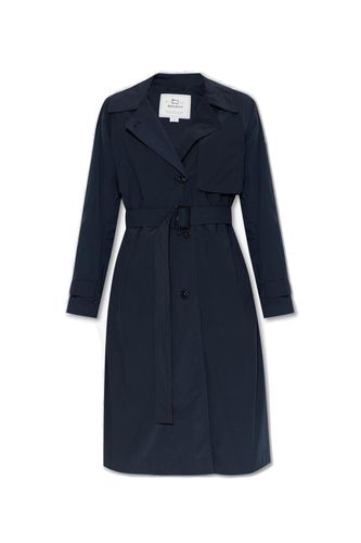 Belted Button-up Trench Coat - Woolrich - Modalova