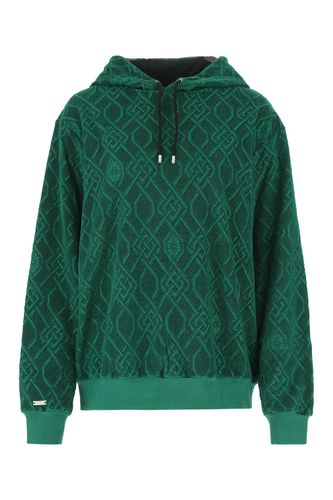 Dark Green Terry Fabric Oversize Sweatshirt - Koché - Modalova