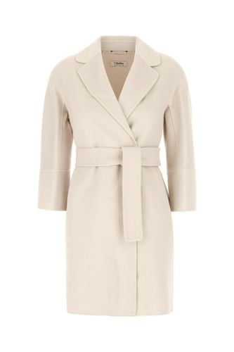 S Max Mara Chalk Wool Coat - 'S Max Mara - Modalova