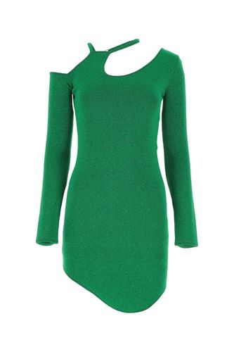 J. W. Anderson Grass Green Stretch Viscose Blend Mini Dress - J.W. Anderson - Modalova