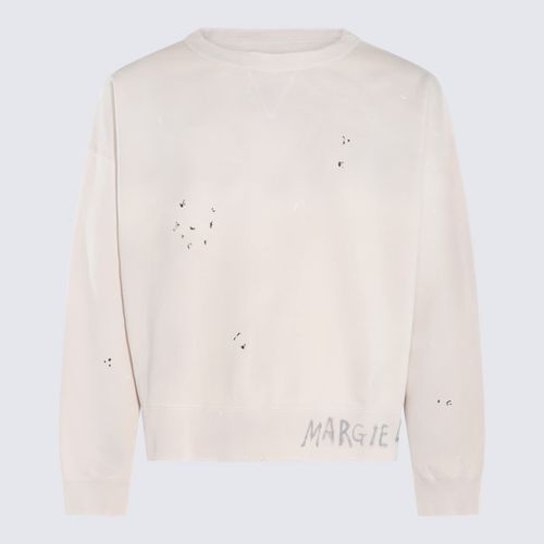 Cream Cotton Sweatshirt - Maison Margiela - Modalova