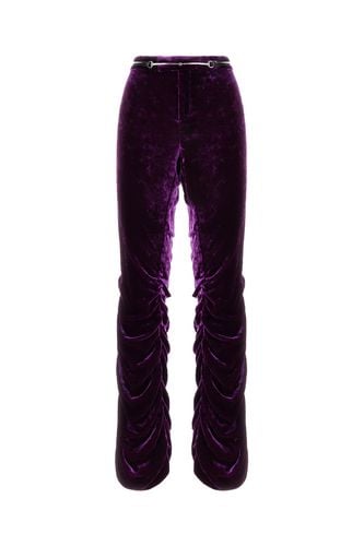 Gucci Purple Velvet Pant - Gucci - Modalova