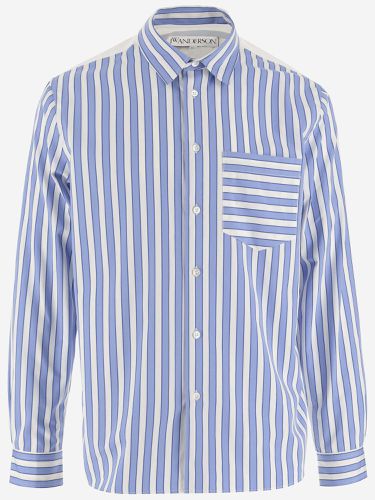 J. W. Anderson Striped Cotton Shirt - J.W. Anderson - Modalova