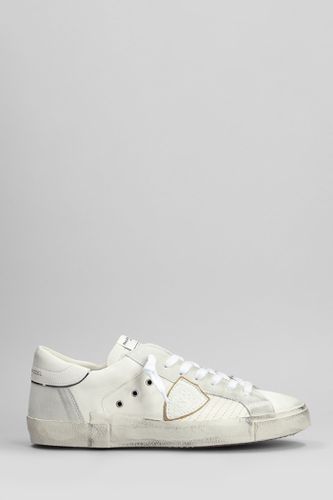 Prsx Low Sneakers In Leather - Philippe Model - Modalova