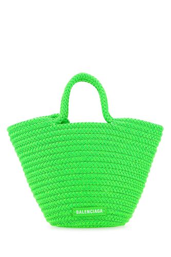 Fluo Green Rope Small Ibiza Handbag - Balenciaga - Modalova