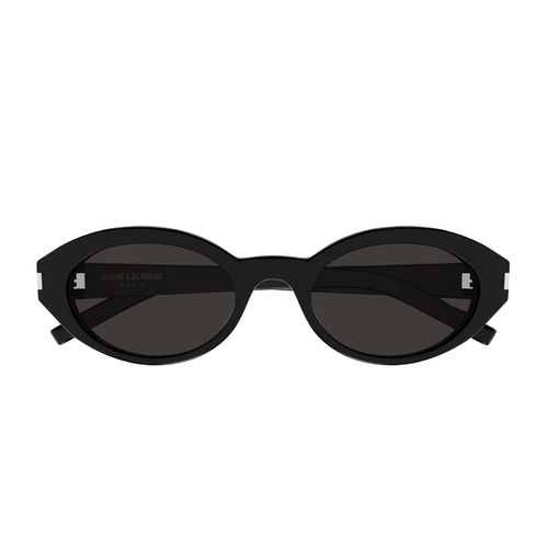 Saint Laurent Sl 567 Linea Corner Angle 001 Black Black Sunglasses - Saint Laurent Eyewear - Modalova