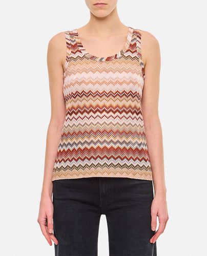 Chevron Blades Top With Sequins - Missoni - Modalova