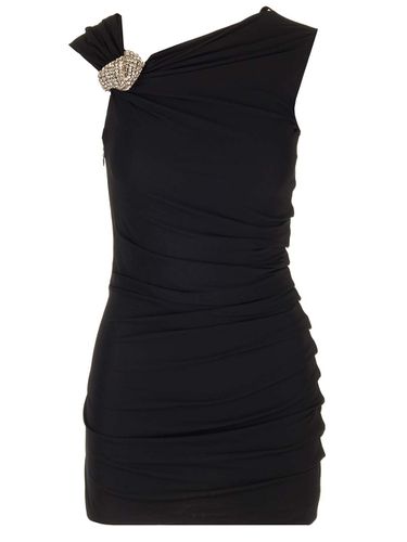 Asymmetric Crystal Cocktail Dress - Alexander McQueen - Modalova