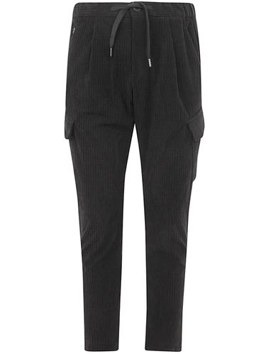 Straight-leg Drawstring Cargo Trousers - Herno - Modalova