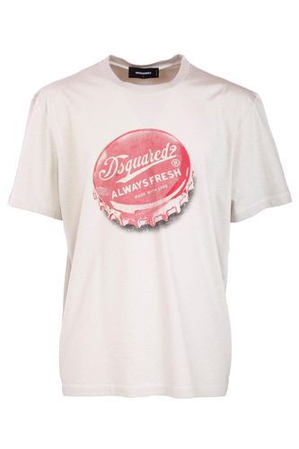 Dsquared2 Cotton Jersey T-shirt - Dsquared2 - Modalova