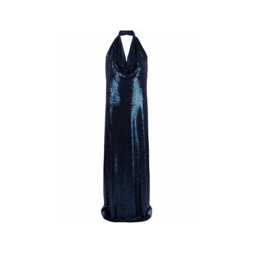 Sequin-embellished Long Dress - Blanca Vita - Modalova