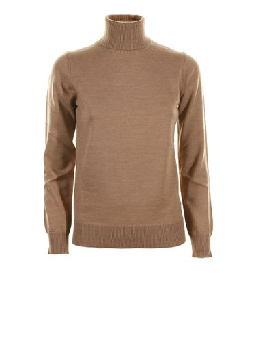 A. P.C. Beige Womens Wool Turtleneck - A.P.C. - Modalova