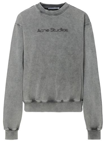 Acne Studios Gray Cotton Sweatshirt - Acne Studios - Modalova
