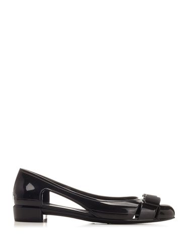 Ferragamo Vara Bow Jelly Ballerina - Ferragamo - Modalova