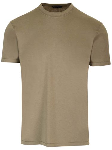 Tom Ford Military Green T-shirt - Tom Ford - Modalova