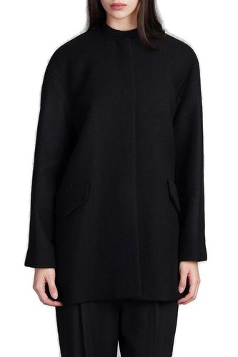 Theory Cape Back Melton Coat - Theory - Modalova