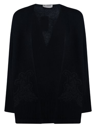 Embroidered Open Cardigan - Ermanno Firenze - Modalova