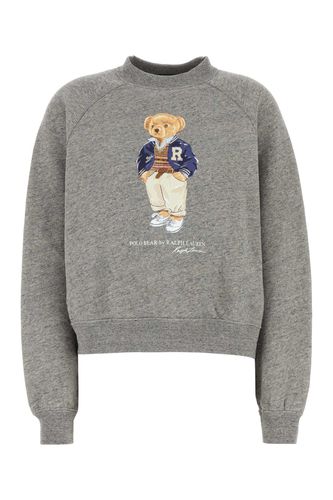 Melange Dark Grey Cotton Blend Sweatshirt - Polo Ralph Lauren - Modalova