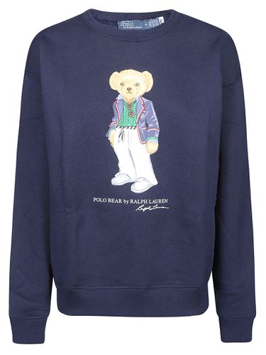 Bear Print Sweatshirt - Polo Ralph Lauren - Modalova