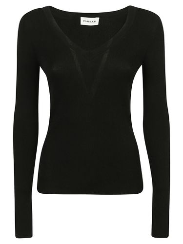 Parosh V-neck Long-sleeved Jumper - Parosh - Modalova