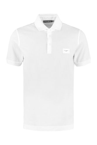 Cotton-piqué Polo Shirt - Dolce & Gabbana - Modalova