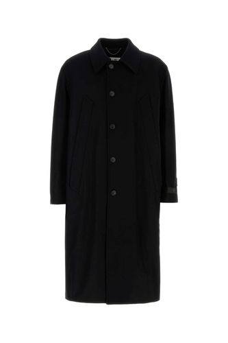 Wool Blend Coat - MM6 Maison Margiela - Modalova