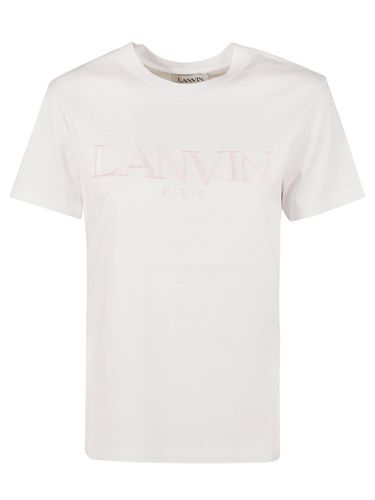 Lanvin Chest Logo T-shirt - Lanvin - Modalova