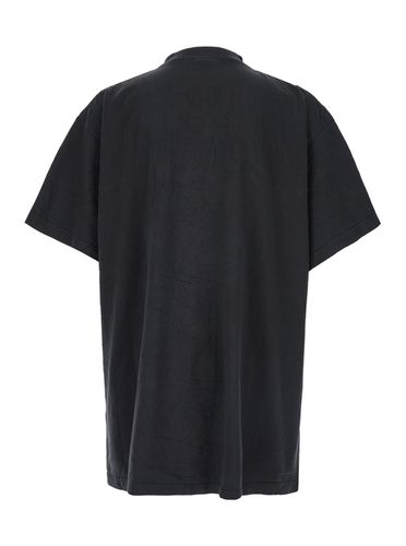 Balenciaga Logo Print T-shirt - Balenciaga - Modalova