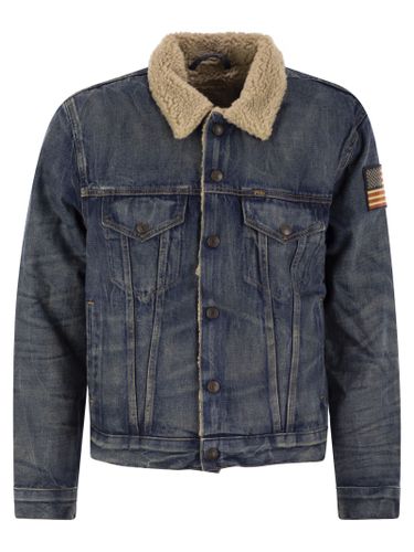 Fleece-lined Denim Trucker Jacket - Polo Ralph Lauren - Modalova