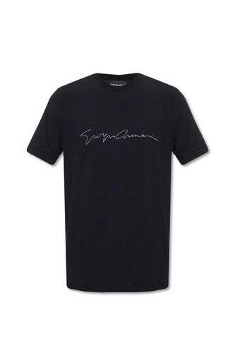 Giorgio Armani T-shirt With Logo - Giorgio Armani - Modalova
