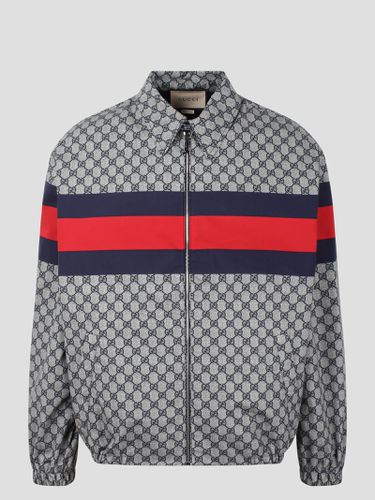 Gucci Gg Print Cotton Jacket - Gucci - Modalova