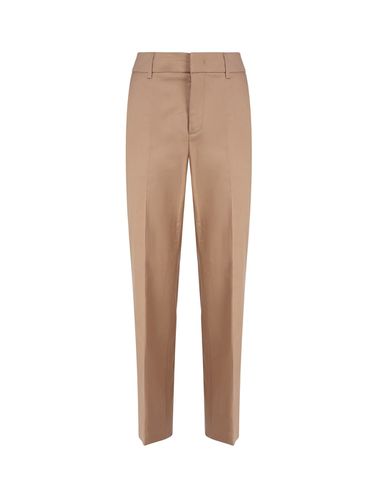 Meli 30 Inches Loose Trousers In Lyocell - Dondup - Modalova