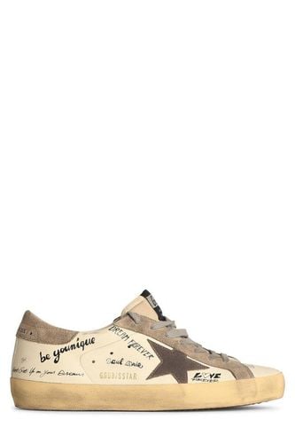 Graphic Printed Low-top Sneakers - Golden Goose - Modalova