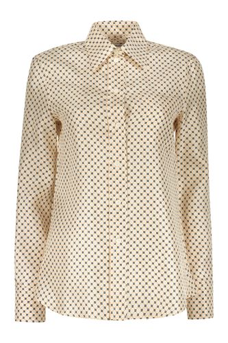 Lanvin Shirt In Beige Silk - Lanvin - Modalova