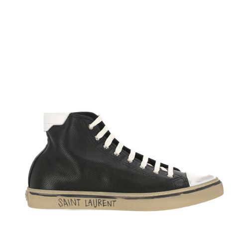 Malibu Leather Sneakers - Saint Laurent - Modalova