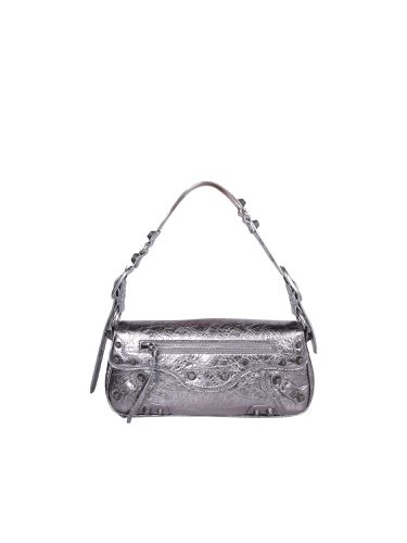 Le Cagole Sling Small Silver Bag - Balenciaga - Modalova