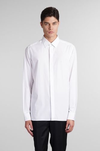 Zegna Shirt In White Cotton - Zegna - Modalova