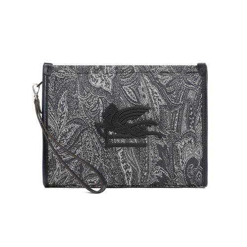 Etro Medium Paisley Jacquard Pouch - Etro - Modalova