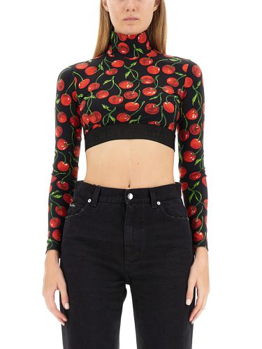 Dolce & Gabbana Cherry Print Top - Dolce & Gabbana - Modalova