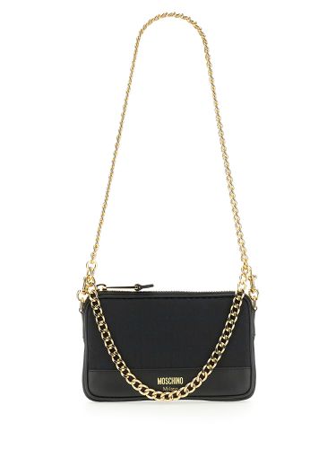 Jacquard Logo Crossbody Bag - Moschino - Modalova