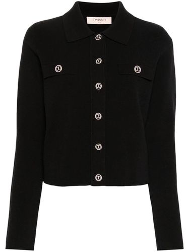 TwinSet Polo Neck Jacket - TwinSet - Modalova