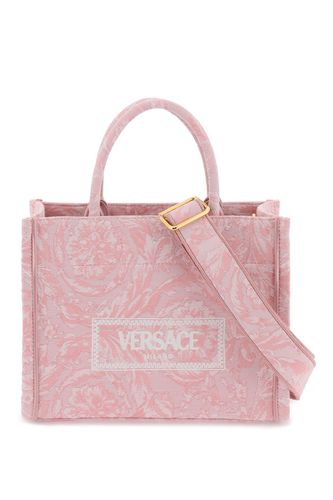 Versace Pink Woven Bag - Versace - Modalova