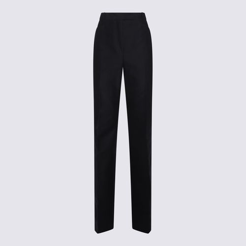 Tom Ford Navy Blue Cotton Pants - Tom Ford - Modalova