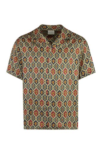 Printed Viscose Shirt - Drôle de Monsieur - Modalova